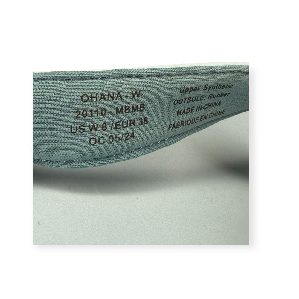 Olukai ʊ Ohana Wet Quick Dry Flip Flops ʊ Misty Light Powder Blue ʊ 8M 38 ʊ - Picture 13 of 16